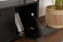 Nordure Consola Solace Madera Negra y Negra